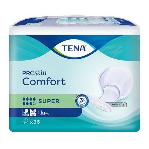 TENA PROSKIN COMFORT super Vorlagen 2X36 St