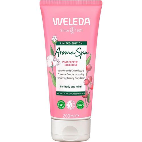 Aroma Spa Cremedusche – Rosa Pfeffer & Zistrose Duft 200 ml