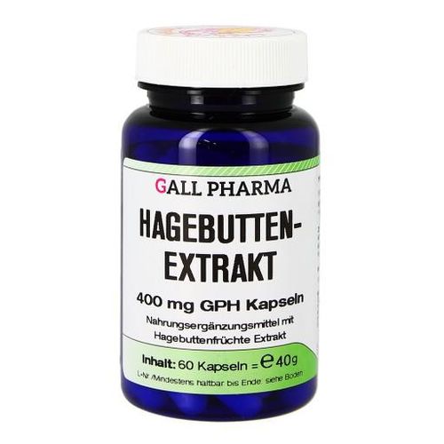 HAGEBUTTEN EXTRAKT 400 mg GPH Kapseln 60 St