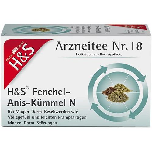 H&S Fenchel-Anis-Kümmel N Filterbeutel 20X2.0 g