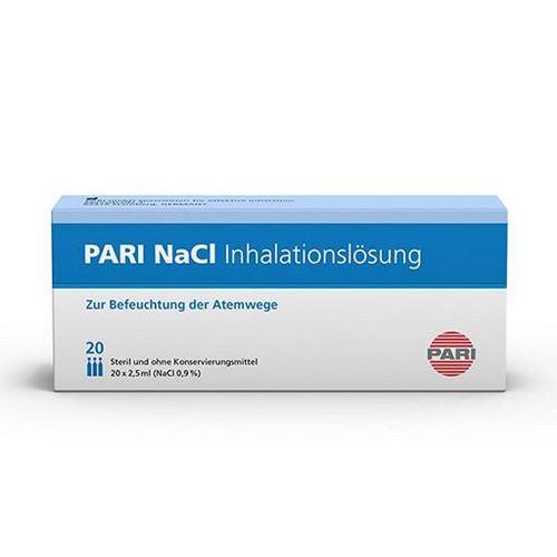 PARI NaCl 0,9% Inhalationslösung 20X2.5 ml