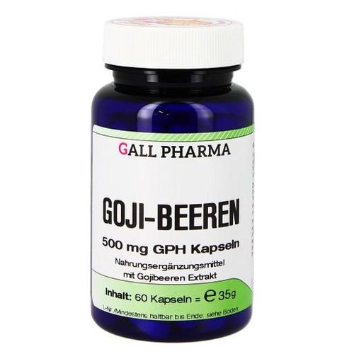 GOJI BEEREN 500 mg GPH Kapseln 60 St