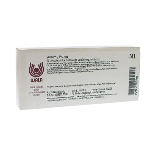 AURUM/PRUNUS Ampullen 10X1 ml