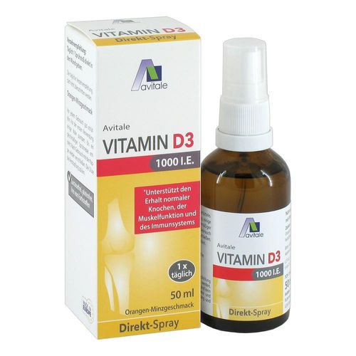 VITAMIN D3 1000 I.E. Direkt-Spray 50 ml
