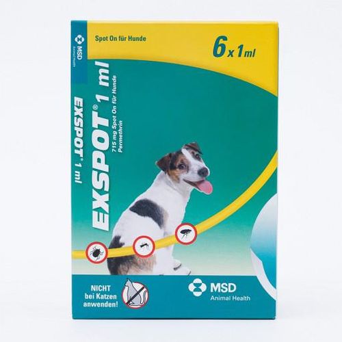 EXSPOT Lösung f.Hunde 6X1 ml