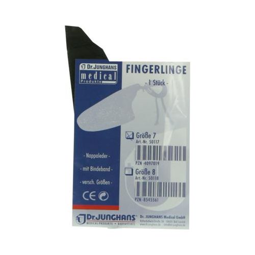 FINGERLING Nappaleder Gr.7 m.Bindeband 1 St