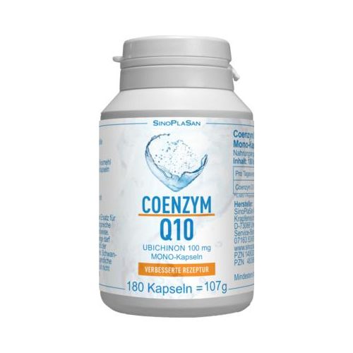 COENZYM Q10 100 mg Ubichinon Mono-Kapseln 180 St