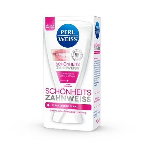 PERLWEISS Schönheits Zahnweiß Zahnpasta 50 ml