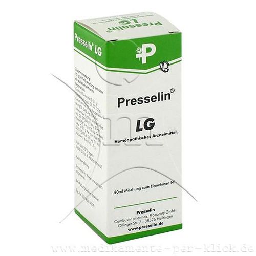 PRESSELIN LG Leber Galle Tropfen zum Einnehmen 50 ml