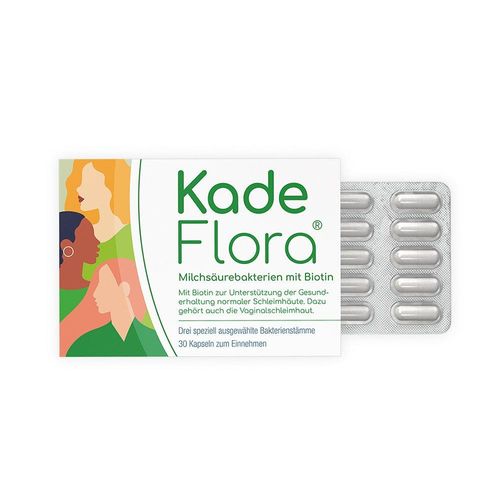 KADEFLORA Milchsäurebakterien mit Biotin Kapseln 30 St