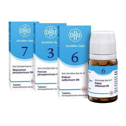 DHU Schüßler-Salze Kur mit dem Mineralsalz des Immunsystems 3X80 St