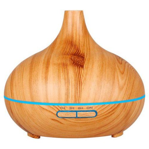 AROMA DIFFUSER Holzdesign mit LED 1 St