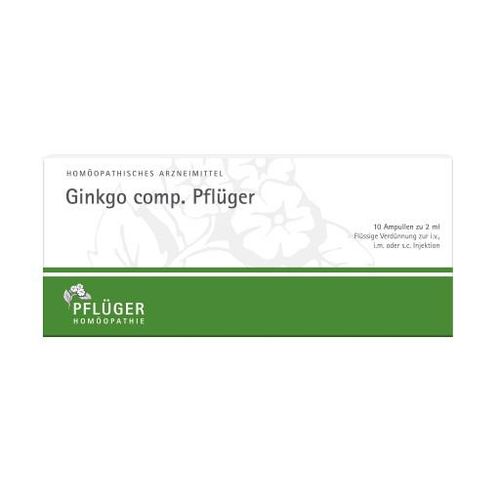GINKGO COMP.Pflüger Ampullen 10 St