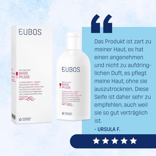 EUBOS BASIS PFLEGE FLÜSSIG WASCH + DUSCH 200 ml