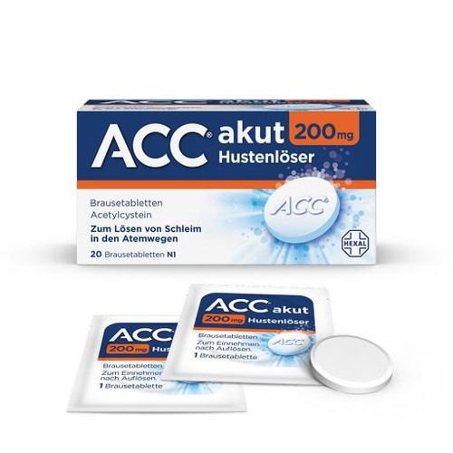 ACC akut 200 Brausetabletten 20 St