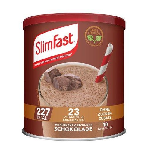SLIM FAST Pulver Schokolade 375 g