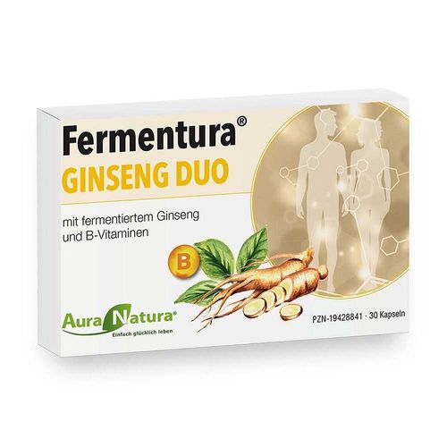 FERMENTURA Ginseng Duo mit B-Vitaminen 30 St