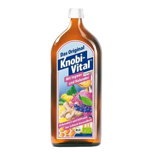 KNOBIVITAL mit Ingwer und Holunder Bio 960 ml