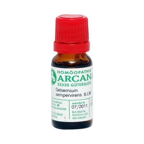 GELSEMIUM SEMPERVIRENS LM 6 Dilution 10 ml