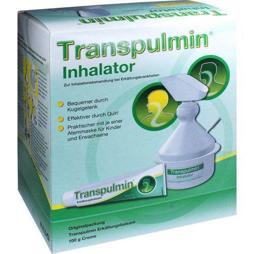 Transpulmin Erkältungsbalsam+inhalator 100 G