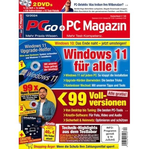 PCgo+PC Magazin Abo