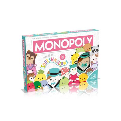 Monopoly - Squishmallows Gesellschaftsspiel Brettspiel Spiel