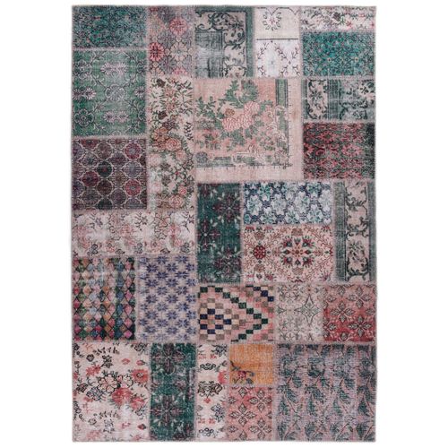 Teppich HEINE HOME Gr. 4, bunt (grün, bunt), B:160cm H:3mm L:230cm, Kunstfaser, Polyester, Teppiche