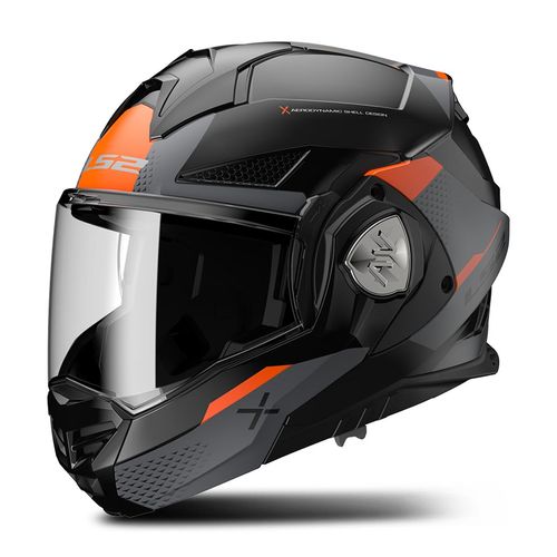 Adventurehelm LS2 FF901 ADVANT X Oblivion M. Titanium-Schwarz