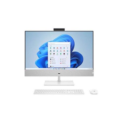 HP Pavilion 27-ca0000ng All-in-One PC, 16 GB RAM, 512 GB SSD, AMD Ryzen™ 5 5500U