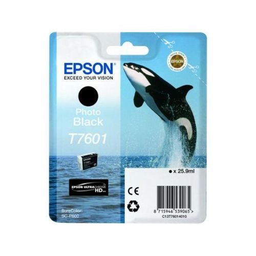 Epson T7601 (C13T76014010) Druckerpatrone Foto-Schwarz