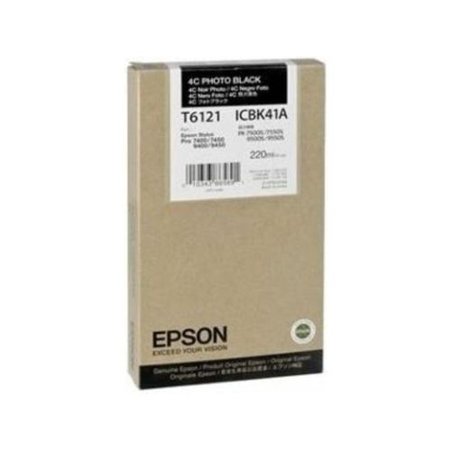 Epson T6121 (C13T612100) Druckerpatrone - Foto-Schwarz