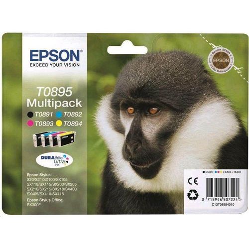 Epson T0895 - 4 Farben - Druckerpatrone - Multipack