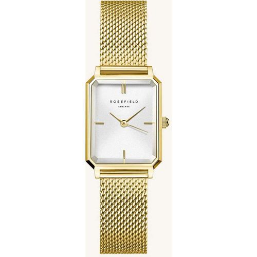 Rosefield OWGMG-O73 - Octagan XS - Mesh Weiß - Uhr