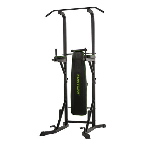 Tunturi Power Tower PT60, Pull up Station, Kraftstation, Dip Station, Hantelbank, Klimmzugstange