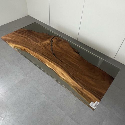 Epoxidharz Esstisch River Table Echtes Holz Massiv Tische 220x90 Flusstisch Neu