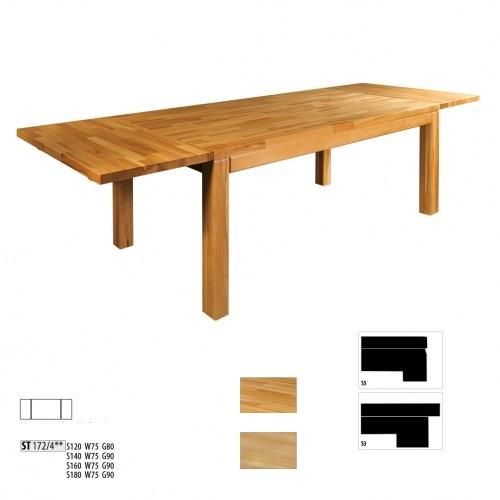 Esszimmer Besprechungstisch Massivholz-Esstisch JVmoebel