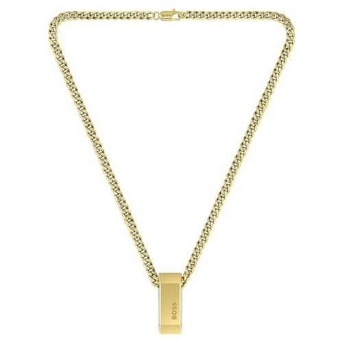 Boss Jewelry 1580319 - CARTER Panzerkette mit Anhänger