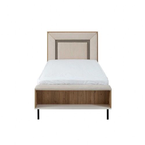 Kinderbett Bettrahmen Bett Kinderzimmer Bettgestelle Braun Holz Betten