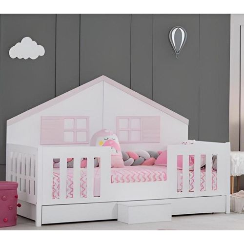 Mehrfarbig Einzelbett Designer Kinderzimmer Möbel Schlafzimmer Holzbett Neu