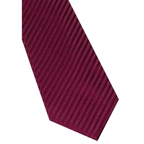 Krawatte ETERNA Gr. One Size, rot (bordeaux), Herren, Seide, Krawatten