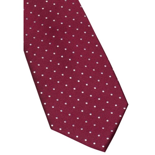 Krawatte ETERNA Gr. One Size, rot (bordeaux), Herren, Seide, Krawatten