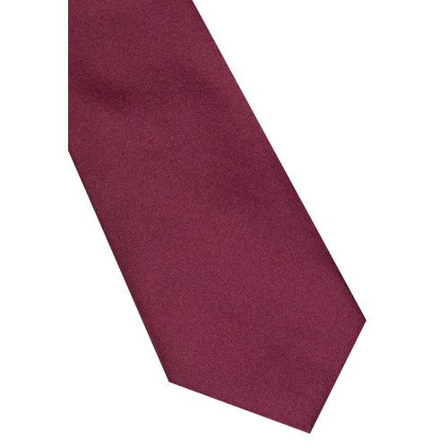 Krawatte ETERNA Gr. One Size, rot (weinrot), Herren, Seide, Krawatten