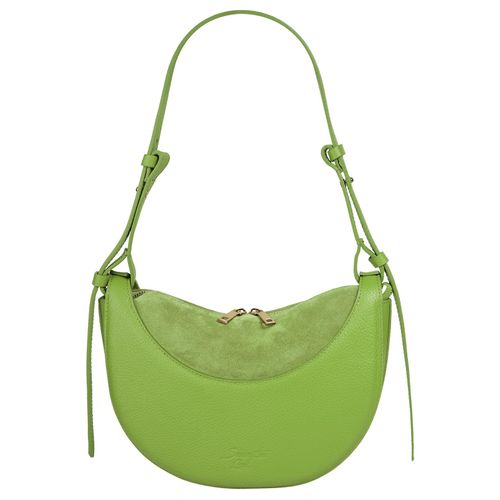 Umhängetasche SAMANTHA LOOK, Damen, Gr. B/H/T: 27cm x 21cm x 8cm onesize, grün, Leder, clean, Taschen, echt Leder, Made in Italy