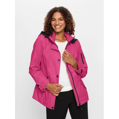 Funktionsjacke CASUAL LOOKS, Damen, Gr. 24, pink (fuchsia), 100% Polyester, Kapuzenfutter:100% Polyester, Wattierung:100% Polyester, unifarben, Langarm, Jacken