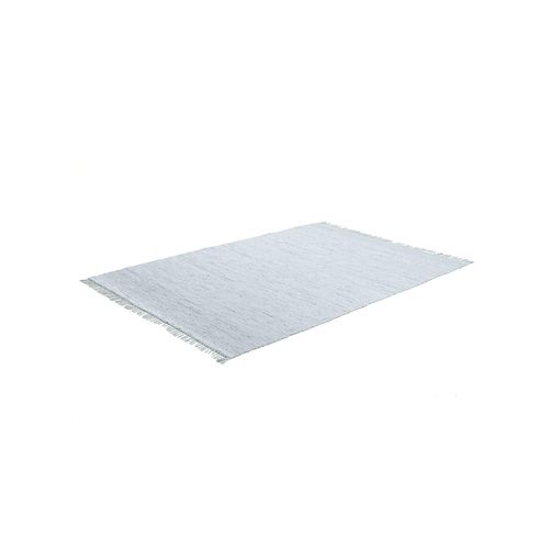 Teppich HEINE HOME Gr. 4, grau, B:90cm H:5mm L:160cm, Baumwolle, Teppiche