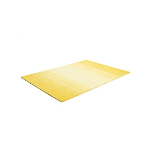 Teppich HEINE HOME Gr. 3, gelb, B:90cm H:12mm L:160cm, Wolle, Schurwolle, Teppiche