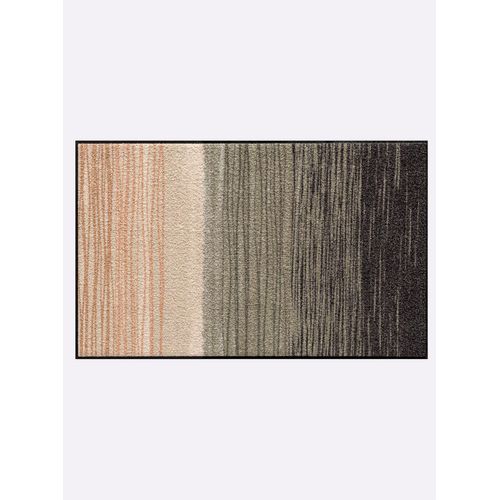 Fußmatte SALONLOEWE Gr. 3, braun (braun, taupe), B:75cm H:7mm L:120cm, Polyamid, Kunstfaser, Teppiche