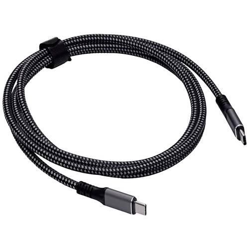 Akyga USB-Kabel Thunderbolt Stecker, Thunderbolt Stecker 1.50 m Schwarz AK-USB-34