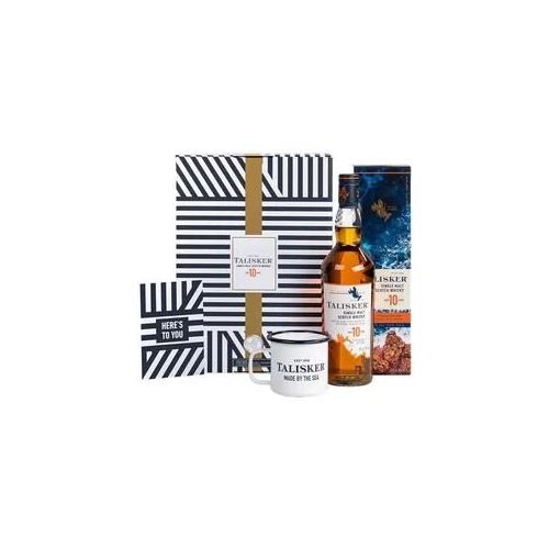 Talisker 10 Jahre Whisky Geschenkset mit Becher & Karte