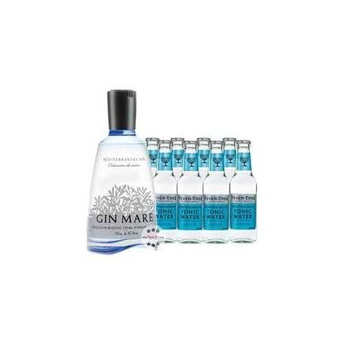 Gin Mare & 8 x Fever-Tree Mediterranean Tonic Water